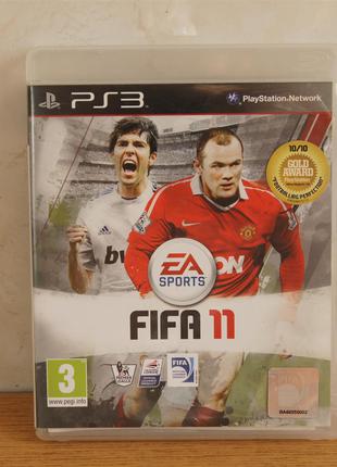 Диск для Playstation 3, игра FIFA 11