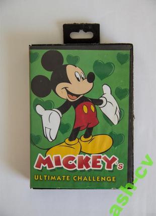 Картридж для SEGA гра Mickeys