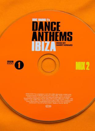 Музыкальный CD диск. DANCE ANTHEMS IBIZA (mix2)