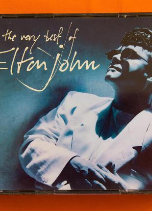 Музыкальный CD диск. The very best of ELTON JOHN 1990 (2cd)