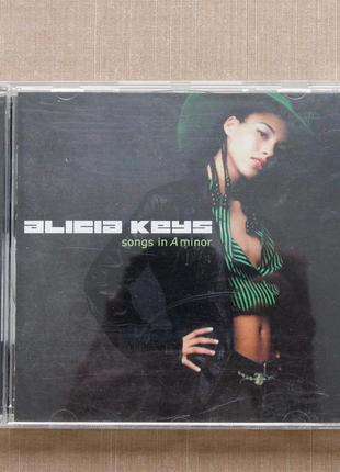 Музыкальный CD диск. Alicia Keys - Songs in A minor