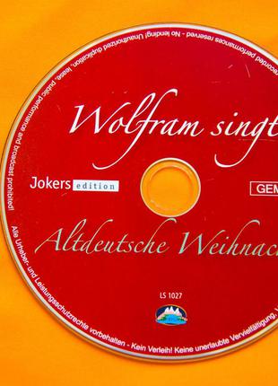 Музыкальный CD диск. WOLFRAM Singt