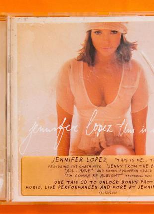 Музыкальный CD диск. JENNIFER LOPEZ - This is me... Then