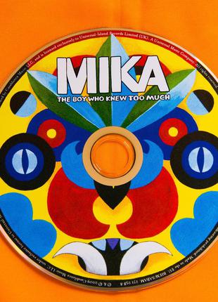 Музыкальный CD диск. MIKA - The Boy Who Knew Too Much