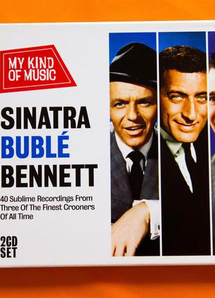 Музыкальный CD диск. FRANK SINATRA - BUBLE BENNETT (2cd)