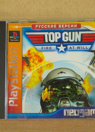 Диск для Playstation (Для чипованных приставок), игра TOP GUN ...