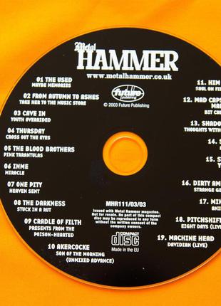 Музыкальный CD диск. Metal HAMMER 03