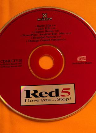 Музыкальный CD диск. RED 5 - O love you Stop