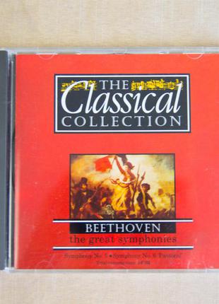 Музыкальный CD диск. BEETHOVEN - The great symphonies