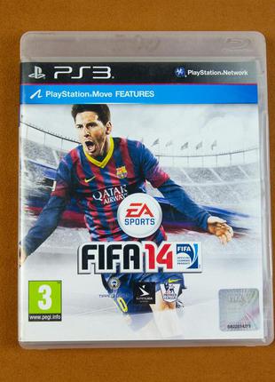 Диск для Playstation 3, игра FIFA 14