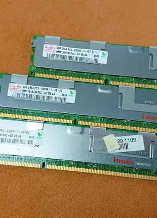 Оперативная память, для серверов, Hynix, PC3-8500R-7-10-E1, DD...