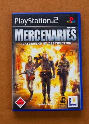 Диск для Playstation 2, гра Mercenaries