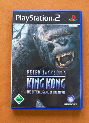 Диск для Playstation 2, игра Peter Jackson's King Kong