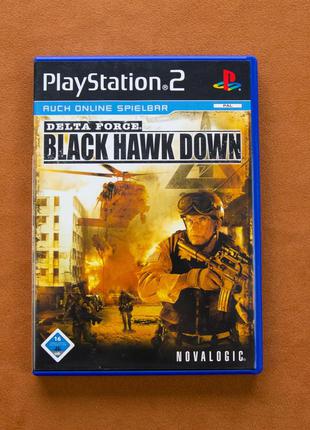 Диск для Playstation 2, игра Delta Force - Black Hawk Down