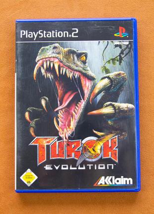 Диск для Playstation 2, гра Turok Evolution