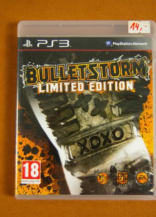 Диск для Playstation 3, игра Bulletstorm Limited Edition