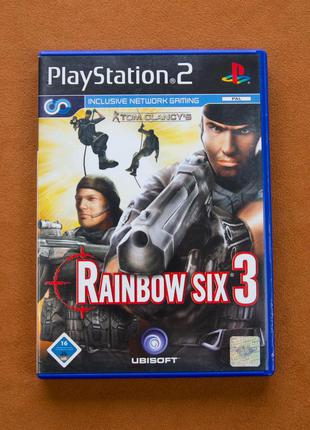 Диск для Playstation 2, игра Tom Clancy's Rainbow Six 3