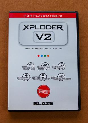 Диск для Playstation 2, игра XPLODER v2
