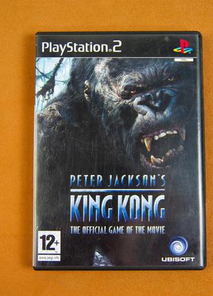 Диск для Playstation 2, игра Peter Jackson's King Kong