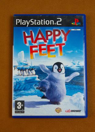 Диск для Playstation 2, гра Happy Feet