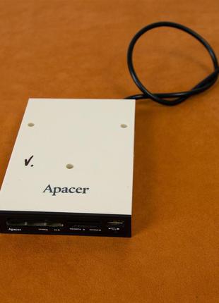 Картридер Apacer APAE1001 - USB 2.0 Card Reader