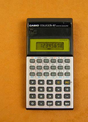 Калькулятор научный Casio College fx-80 Scientific