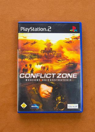 Диск для Playstation 2, гра Conflict Zone