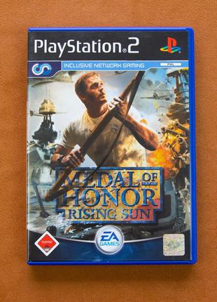 Диск для Playstation 2, игра Medal of Honor Rising Sun