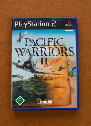 Диск для Playstation 2, гра Pacific Warriors II Dogfight