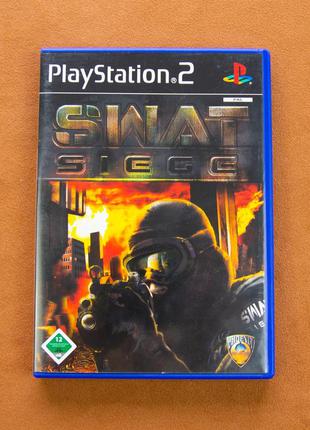 Диск для Playstation 2, игра SWAT Siege