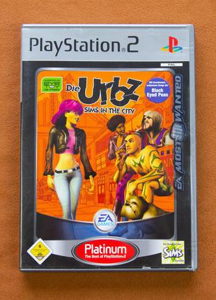 Диск для Playstation 2, игра The Urbz Sims in the City