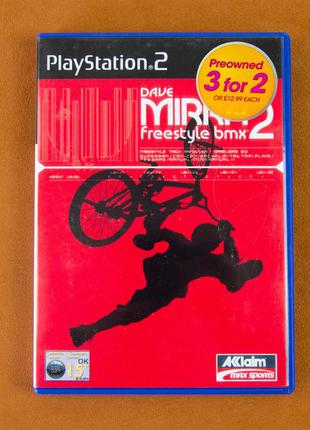 Диск для Playstation 2, игра Dave Mirra Freestyle BMX 2