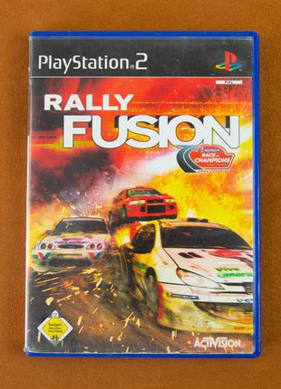 Диск для Playstation 2, игра Rally Fusion - Race of Champions