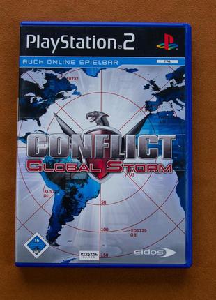 Диск для Playstation 2, игра Conflict Global Storm