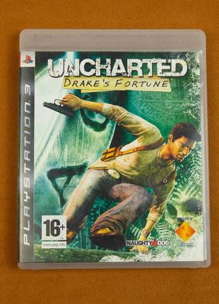 Диск для Playstation 3, игра Uncharted Drake's Fortune