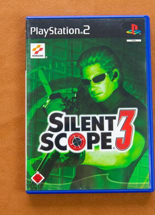 Диск для Playstation 2, игра Silent Scope 3