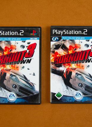 Диск для Playstation 2, игра Burnout 3 - Takedown