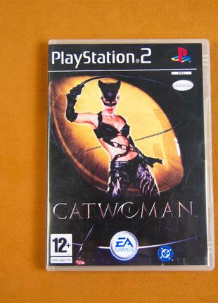 Диск для Playstation 2, гра Catwoman