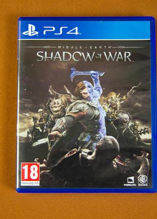 Playstation 4 - Middle Earth Shadow of War