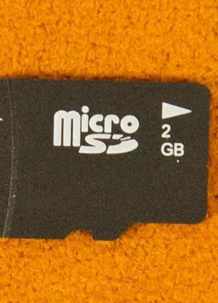 Карта памяти, microSD, 2 Gb, (из Германии)