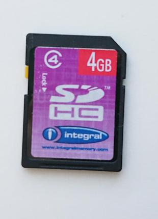 Карта памяти SD 4Gb