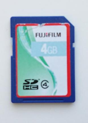 Карта памяти SD 4Gb Fujifilm