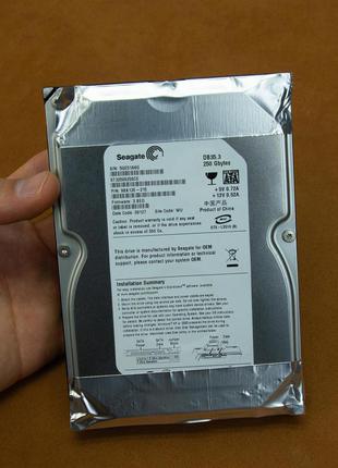 Жорсткий диск, вінчестер, HDD, Seagate, 3,5, SATA, 250 Gb