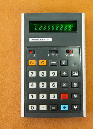 Калькулятор раритетный Adler 81C (1975, Japan)