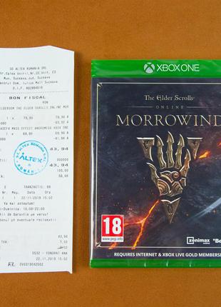 Диск Xbox One - The Elder Scrolls Online Morrowind