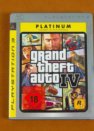 Диск для Playstation 3 - Grand Theft Auto IV (GTA IV)
