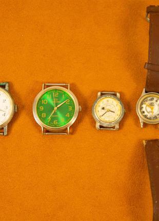 Винтажные наручные часы 5 штук (BOTTICELLI, ПОБЕДА, ARMANDO, R...