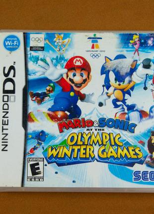 Картридж для Nintendo DS, гра MARIO and SONIC - Olympic Winter...