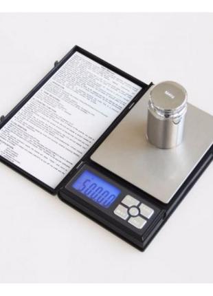 Ювелирные электронные весы 0,01-500 гр 1108-5 notebook