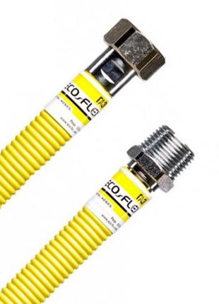 Шланг для газу Eco-Flex ПВХ 1/2" ВН 40 см (GS1FM40)